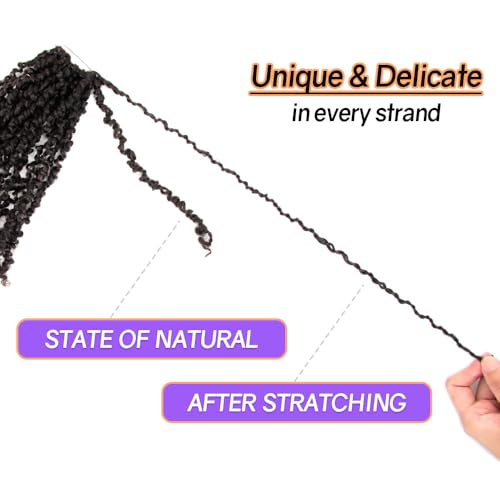 Yanky Twist Crochet Hair for Black Women - 12 Inch, 10 Pack, 4# Brown Variation