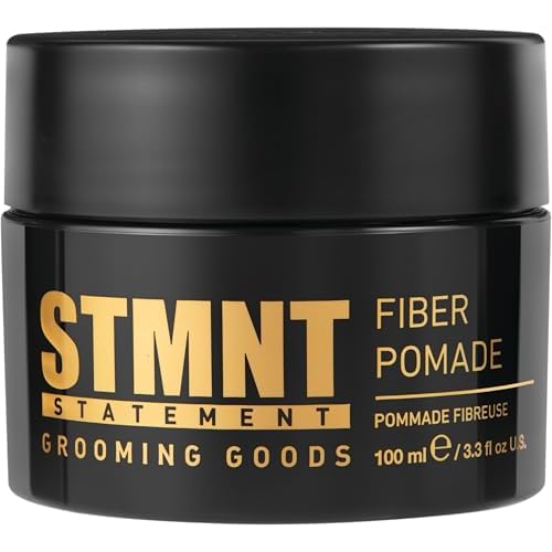 STMNT Grooming Goods Fiber Pomade | Semi-Matte Finish | Strong Control | Easy To Wash Out