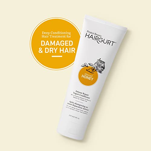 Yogurt Hair Care Set - Intensive Repair Almond Honey Conditioner, Shampoo & Mask for Dry Damaged Hair - Variation of THIS listing