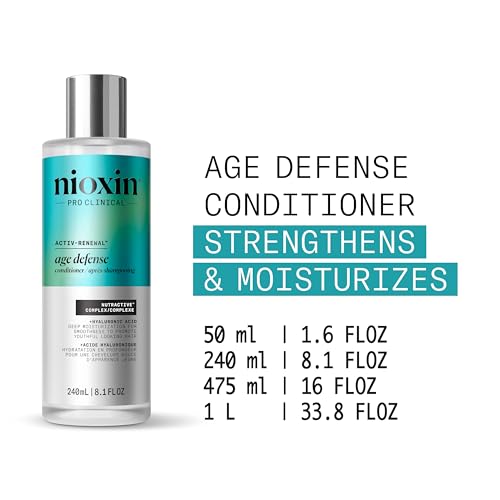 Nioxin Age Defense Conditioner 8.1 Fl Oz - Strength & Moisture for Aging Hair