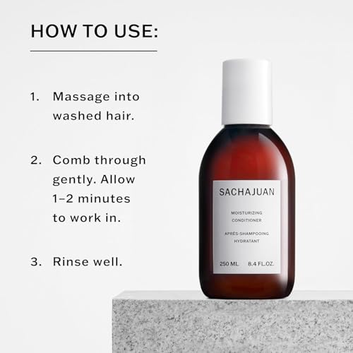 SACHAJUAN Moisturizing Conditioner - Hydrating, Paraben-Free for Dry & Color-Treated Hair