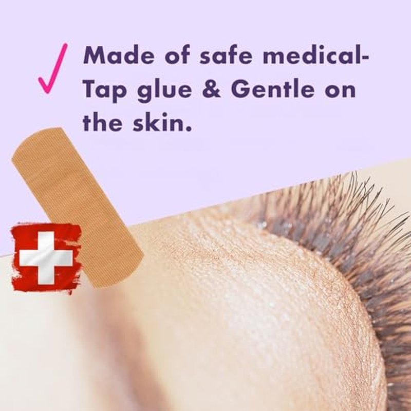 D-UP False Eyelash Glue from EX554, LASH Glue for Eyelashes Extensions, Waterproof & Sweat-Resistant, LASH Extension Glue Seamless Natural Brown Finish, Medical Grade, Made in Korea, Brown