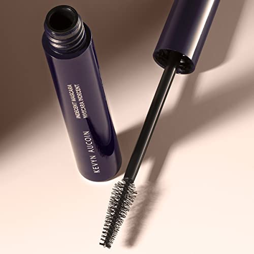Volumizing Black Mascara with Cone-Shaped Brush for Full Lashes