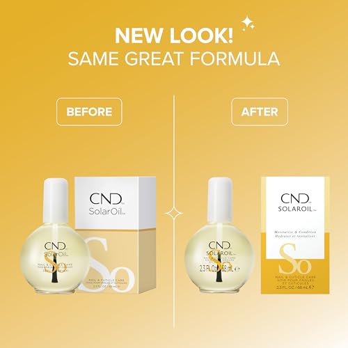 Cuticle Oil with Jojoba, Vitamin E & Rice Bran | 2.3 Fl Oz | Moisturizing Nail Treatment