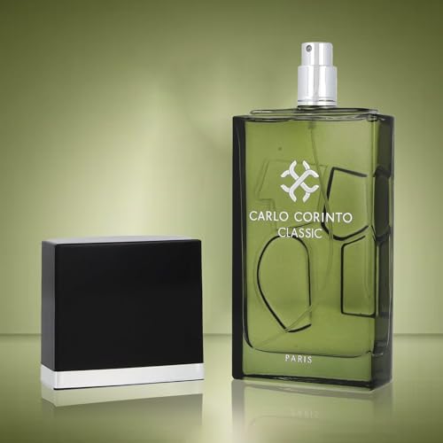Men's Eau De Toilette Spray 3.3 Oz - Carlo Corinto Fragrance with Variation 3.3 Ounce Pack 1