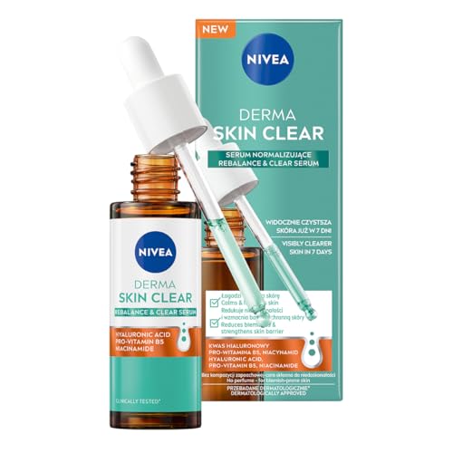 Hydrating Face Serum for Blemish-Prone Skin with Hyaluronic Acid & Niacinamide
