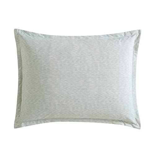 King Duvet Cover Set with Matching Shams - Canyon Palms Green - Breathable Cotton