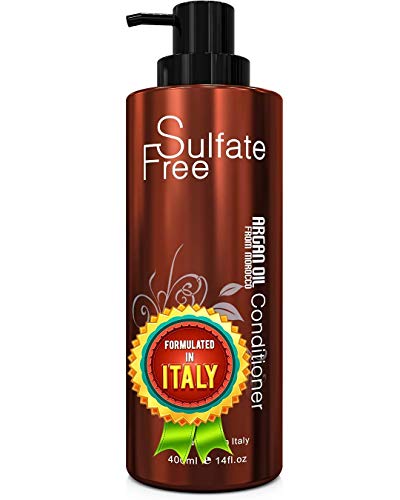 Moroccan Argan Oil Shampoo & Conditioner Set - Natural, Sulfate-Free Hair Care for All Hair Types