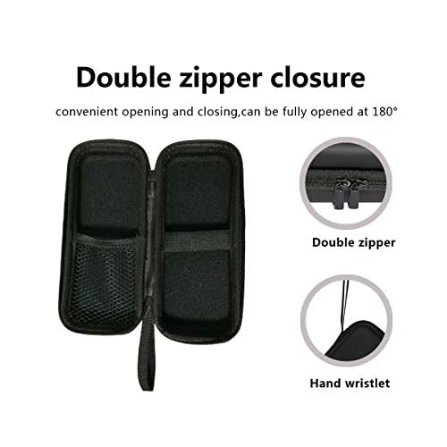 INVODA Hard Shaver Case for OneBlade Face and Body Hybrid Electric Trimmer Shaver Travel Case Compatible QP2630 QP2520 (Black)