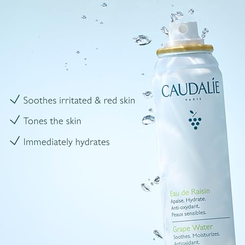 Caudalie Grape Water Moisturizing Face Mist 10oz Hydrating & Soothing Toner
