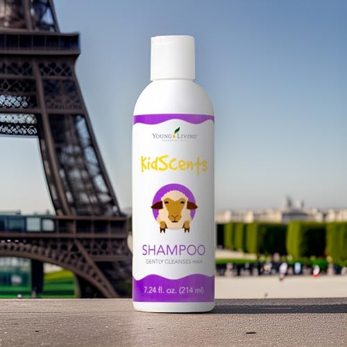 KidScents Shampoo by Young Living - Gentle Hair Cleanser for Kids - Soft and Smooth Children's Wash - Scalp Conditioning for Sensitive Skin - 7.24 fl oz