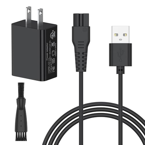 Replacement for oneisall Dog Clippers Charger, USB Charging Cord Compatible for oneisall P2/26225202-003DE/C61/X2N5/X2/K52NTS/N6/A11 Cat Hair Trimmer Charger