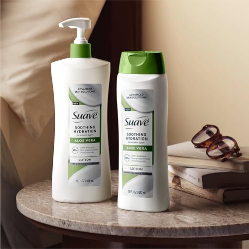 Aloe Vera Hand & Body Lotion 18 Fl Oz Pack of 6 - Soothing Hydrating Moisturizer