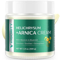 Vigority Arnica Bruise Cream 3.4oz with Helichrysum - Unscented, for Sensitive Skin, 1 Pack