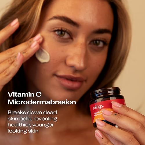 Trilogy Vitamin C Microdermabrasion, Exfoliates & Evens Skin Tone, with AHAs, Rosehip Oil & Pumice, 2.0 fl oz
