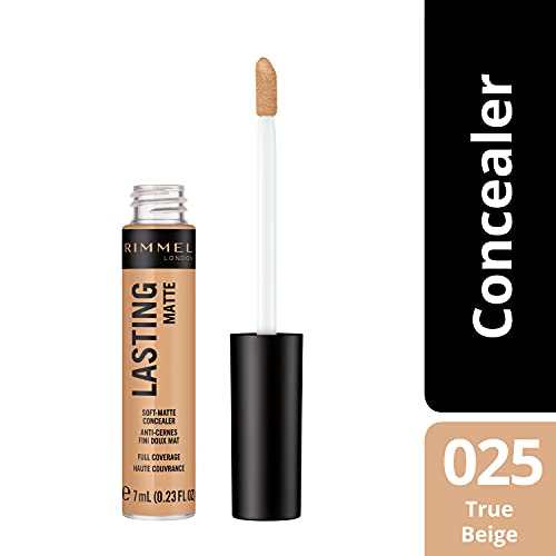 Rimmel Lasting Matte Concealer, True Beige, 7 ml