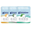 Movemints Clear Aligner Mints - Edible Dry Mouth & Breath Freshener (3 Pack)