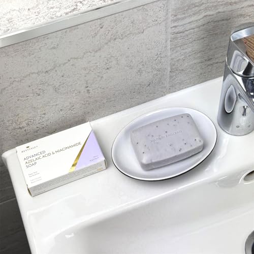 REVITALE Advanced Azelaic Acid & Niacinamide Soap ? Calming Cleansing Bar for Smooth, Balanced & Protected Skin