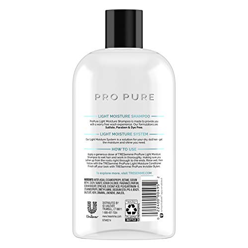 Hydrating Moisture Shampoo - Paraben & Dye Free, 16 oz