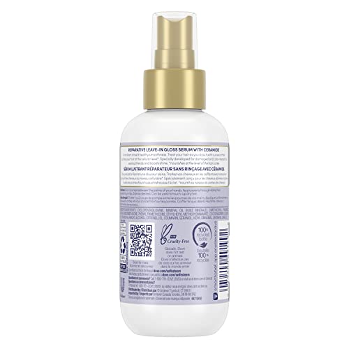 Dove Hair Therapy Leave-in Hair Treatment - Brilliant Gloss & Repair, 5.5 fl oz