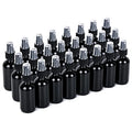 2oz Glass Spray Bottles with Fine Mist Sprayer - Essential Oil & Cosmetic Use, Pack of 24