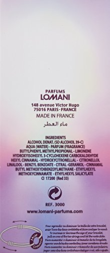 Miss Lomani Eau de Parfum Spray 3.3 Fl Oz - Unisex Fragrance