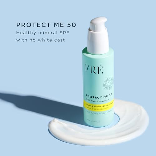 Protect Me SPF 50 Mineral Sunscreen - Vegan, Reef-Safe, Water-Resistant Face Sunblock