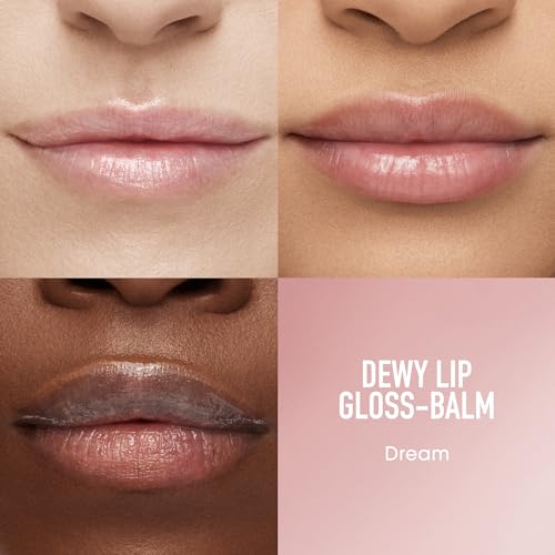 bareMinerals 3-Piece Clean Beauty Gift Set, Includes 3 Full-Sizes, Tinted Moisturizer Mineral SPF 30 + Hyaluronic Acid, Under-Eye Brightener + Concealer, Dewy Lip Gloss-Balm Set, Makeup Trio