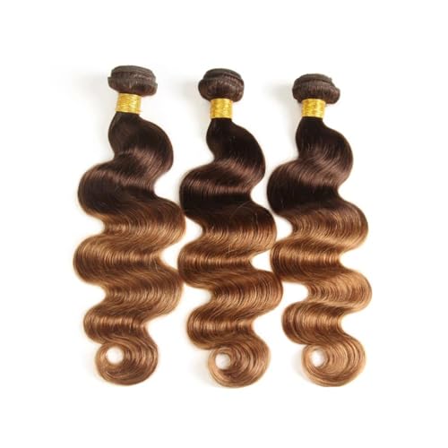 Omber T1B/4/30 Body Wave Human Hair Bundles 22-26 Inch Brazilian Virgin Hair Set