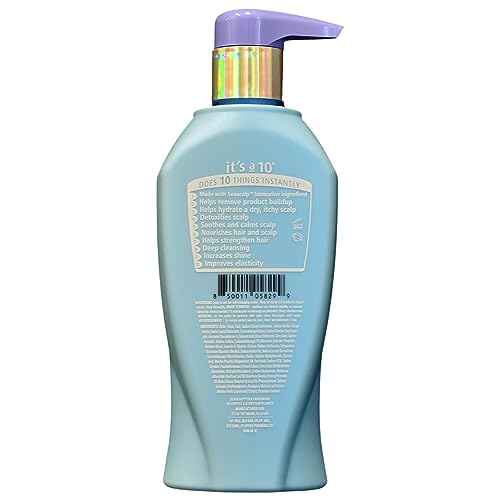 It's a 10 Scalp Restore Charcoal Shampoo - 10 Oz for Healthy Hair & Scalp