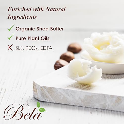 BELA Extra Creamy Goat Milk Soap 3.3 OZ Pack of 12, Long Lasting French Triple Milled Bar Soap Enriched with Organic Shea Butter, Hand, Face and Body Wash Bar, Made in Australia