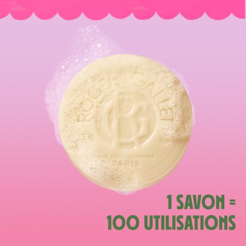 Roger & Gallet French-Milled Perfumed Soap Bar 3.3 oz - Pack of 1, Citrus & Aromatic Fragrance