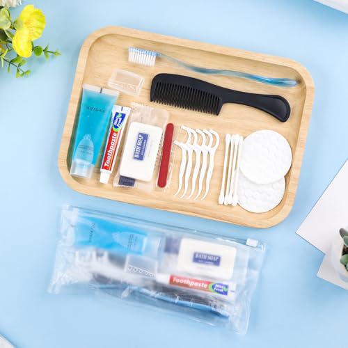 50 Pack Personal Hygiene Kits with Travel Toiletry Sets - Individually Packaged