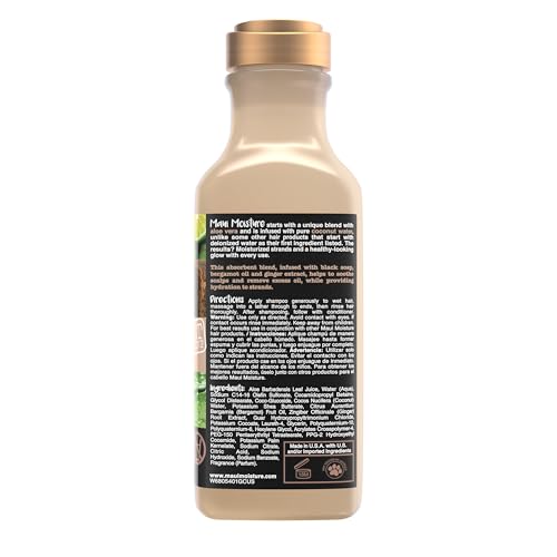 Maui Clarify & Soothe + Black Soap Shampoo, Hydrating, 13 fl oz