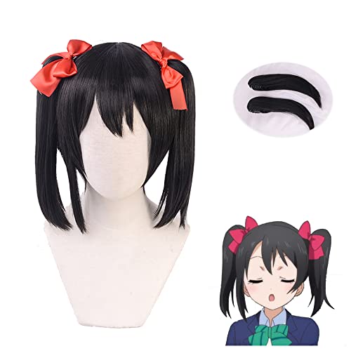 Yazawa Niko Cosplay Ponytail Wig Clip On Synthetic High Temp Fiber Accessory