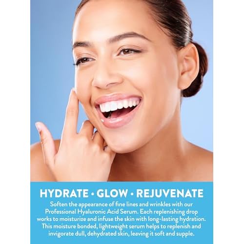 Nature's Truth Hyaluronic Acid Serum for Skin | 1 fl oz | Topical Liquid