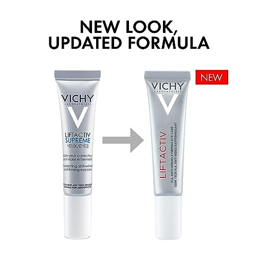 Vichy LiftActiv Hyaluronic Acid Eye Cream for Dark Circles & Wrinkles 0.51oz