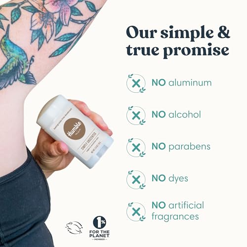 Unscented Aluminum-Free Deodorant 3 Pack - Baking Soda Free, Sensitive Skin