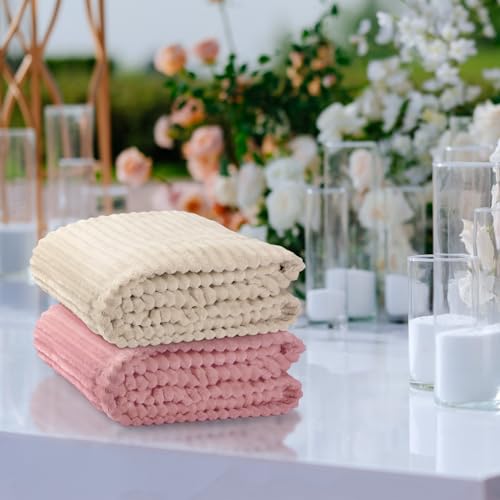 Buryeah Multicolor 12-Pack Flannel Throw Blankets for Outdoor & Indoor Use