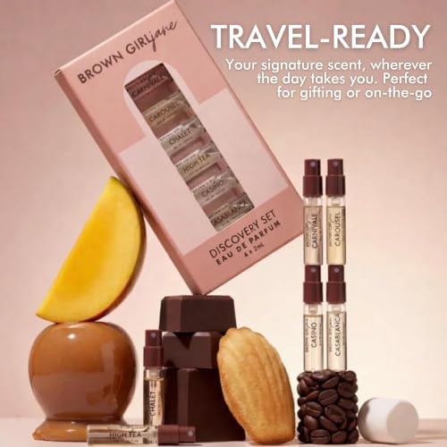 Brown Girl Jane Perfume Discovery Set - 6 x 2ml Eau de Parfum Sampler for Women