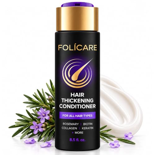 Biotin Hair Thickening Conditioner for Fine & Fragile Hair - Nourishing & Sulfate-Free