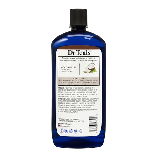 Foaming Bath Gift Set with Epsom Salt - Nourish & Protect Coconut Oil & Radiance Vitamin C