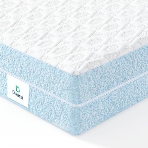 Dual-Sided Gel Memory Foam Toddler Crib Mattress 52 x 27.5 x 4.5 Inches