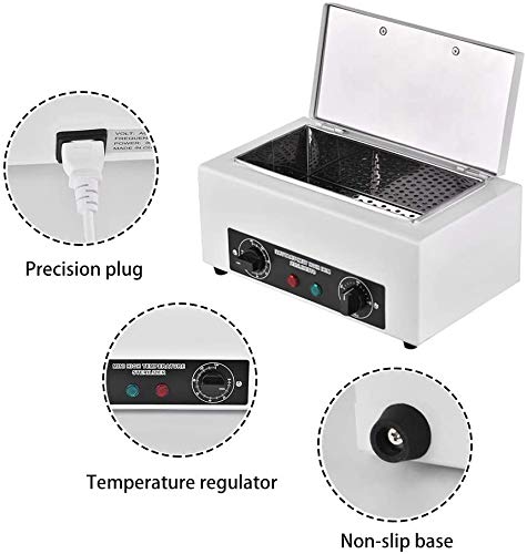 300W Nail & Metal Tool Sterilizer Disinfection Box with Timer - SPA Salon Equipment