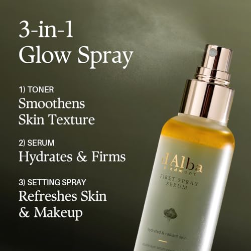 d'alba Piedmont Italian White Truffle First Spray Serum & Double Serum & Cream & All-in-one Multi Balm