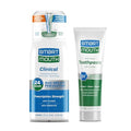 SmartMouth Clinical Zinc Activated Oral Rinse & Fluoride Toothpaste for Fresh Breath & Gum Health
