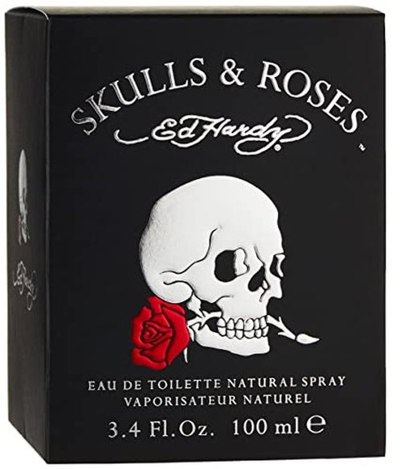 Ed Hardy CHRISTIAN AUDIGIER Skulls & Roses FOR MEN 3.4 oz Eau De Toilette Spray
