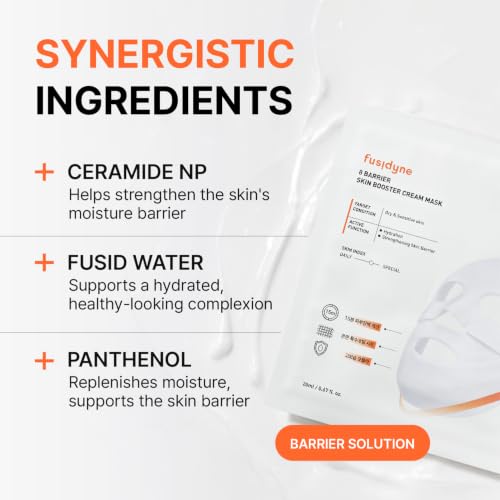 Skin Barrier Booster Mask Set - Hydrating Cica PDRN Sheet Masks 5 Pack