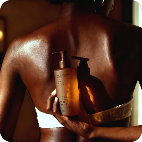 Melanin Brightening Body Oil with Vitamin C & Turmeric – Hydrating Skin Treatment