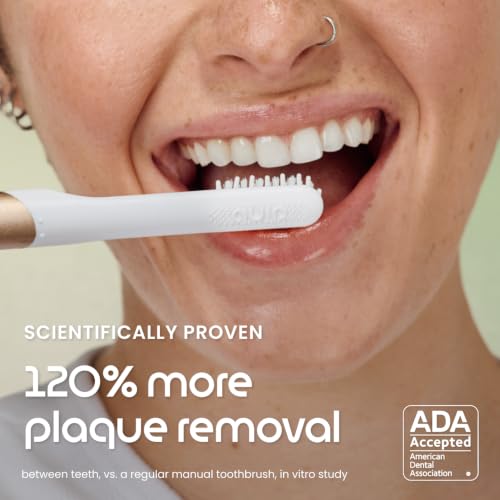 Electric Toothbrush for Adults with Extra Brush Head – Lavender